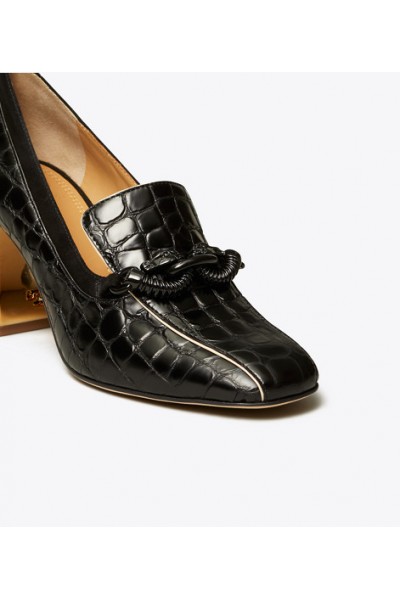 tory burch loafer heels